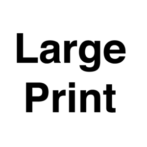 Large Print Symbol