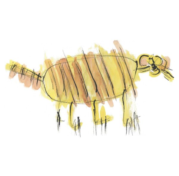 Tiger (from Alphabet Book) by Edward Treloar