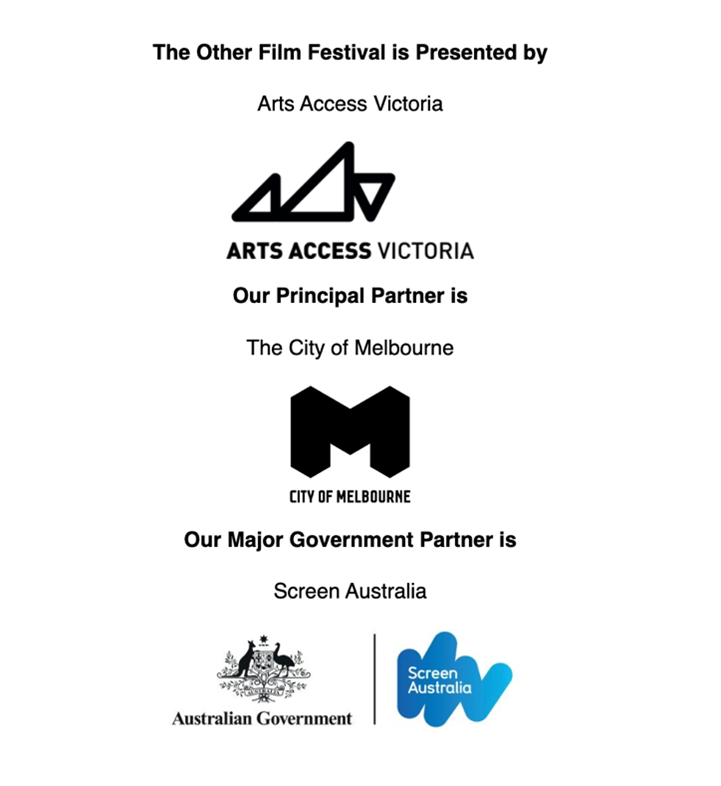 AAV, City of Melbourne and Screen Australia logos