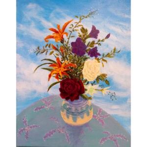 Flowers in a vase