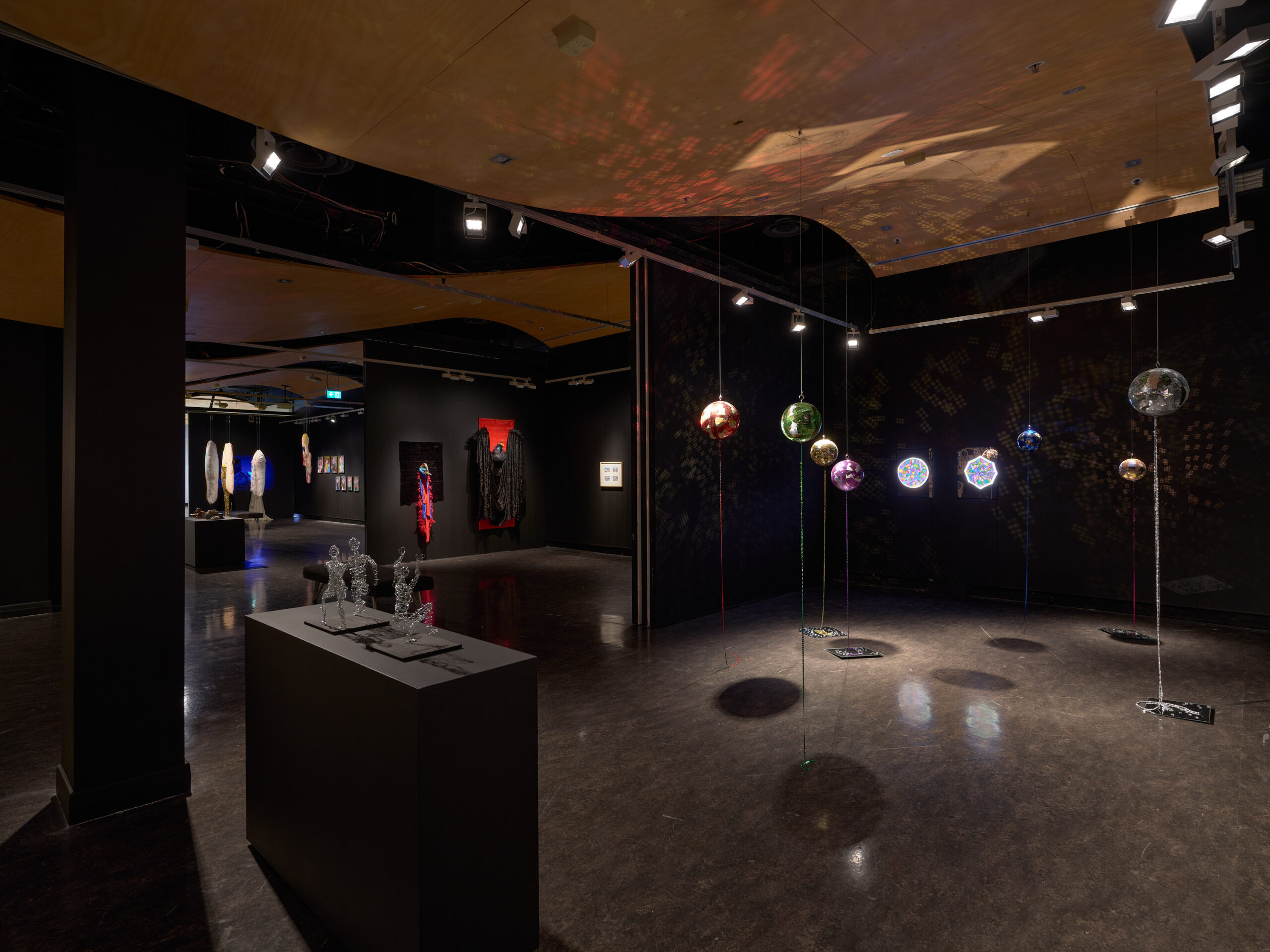 Beacon artwork in the last room