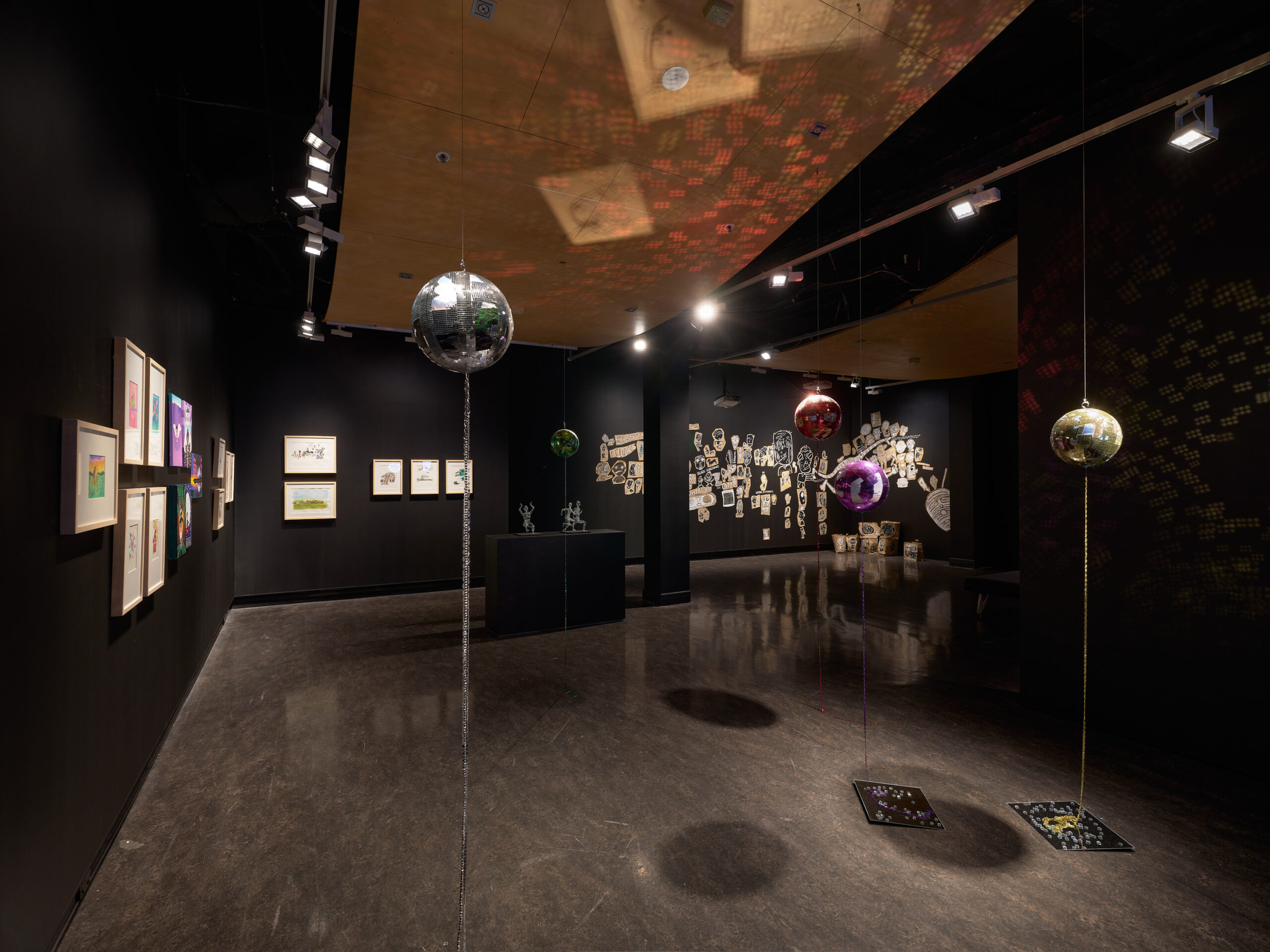 Beacon artwork in the last room