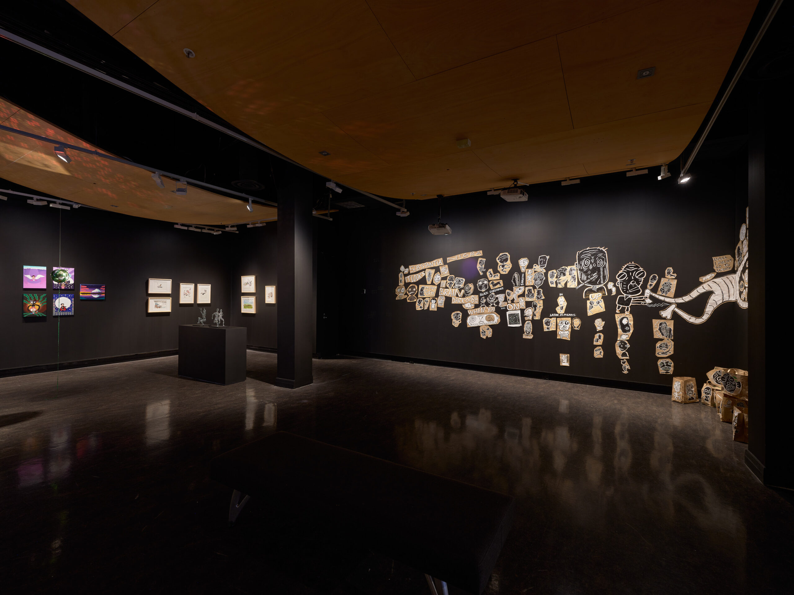 Beacon artwork in the second room