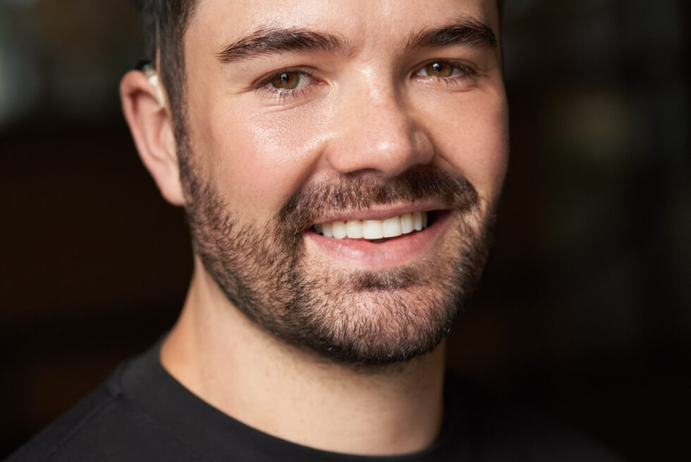A person smiling.